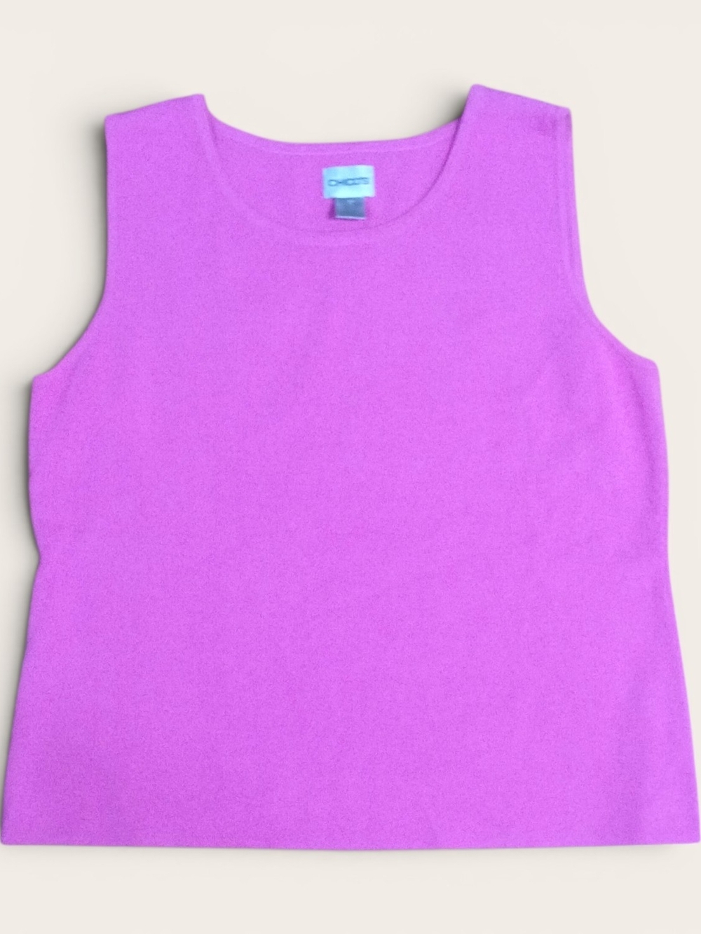 Chico's Fuchsia Crewneck Sleeveless Top